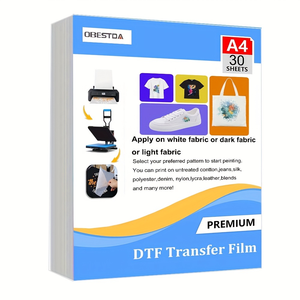 Transfer Paper Carbon - A4 30 Pcs DTF 전사 필름