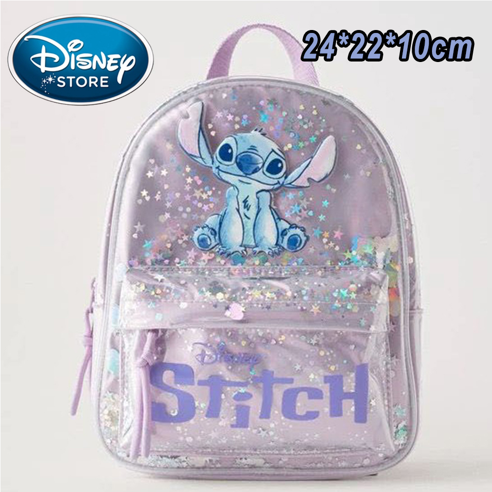 Embroidery Bag - 2026 스티치 플러시 백팩 일본 블루