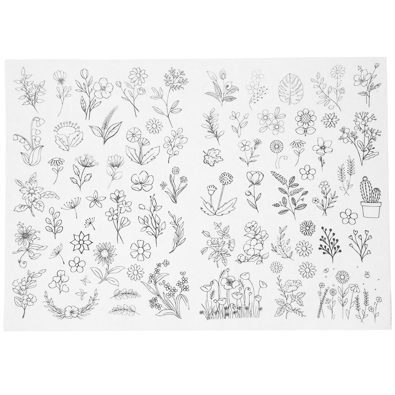 Embroidery Alphabet Designs - 2개 알파벳 자수 스테인리스 스티커 풀