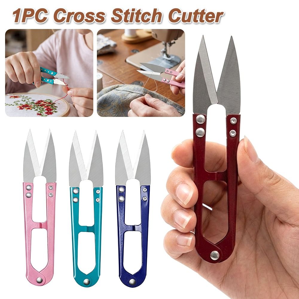 Embroidery Scissors Small - 새로운 U자형 재봉 가위 금속 전정