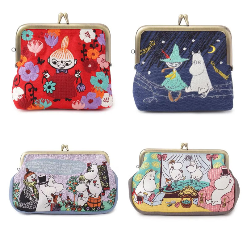 Embroidery Bag - 핫 애니메이션 무민 카와이 시리즈 수납