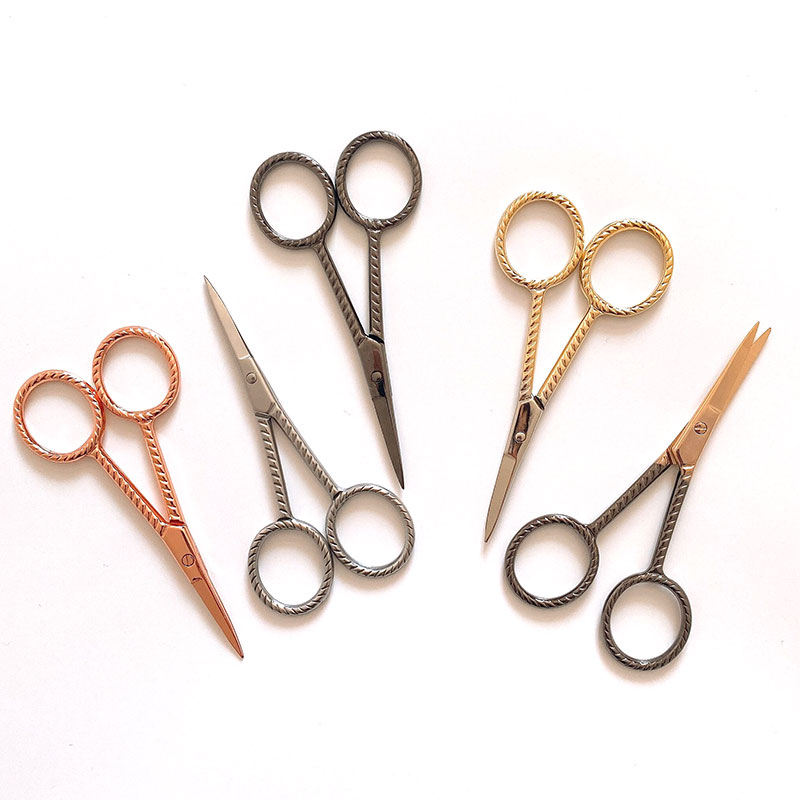 Embroidery Scissors Small - 초소형 스테인레스 스틸 자수 가위, 10cm,