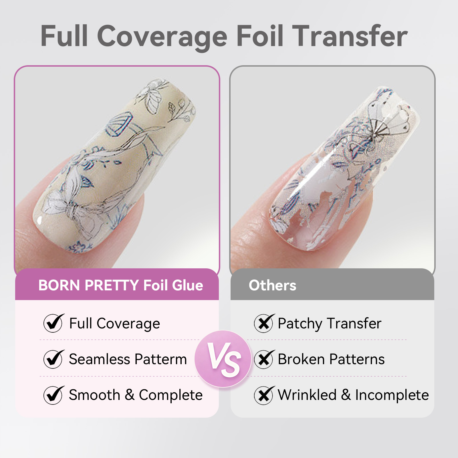 본 프리티 네일 포일 글루 젤 10ML 포일 트랜스퍼  - Transfer Paper Carbon 리뷰 및 가격
