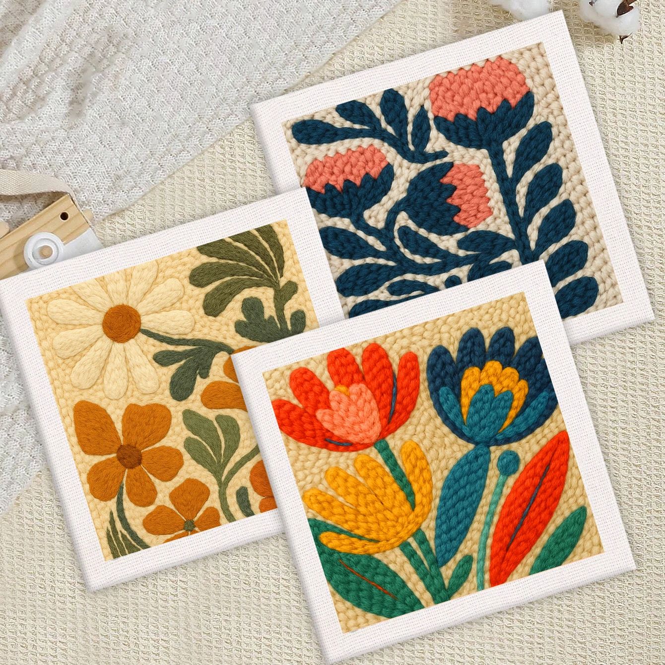 RUOPOTY 과일 펀치 니들 성인을 위한 수제 재미있 - Embroidery Net Fabric 리뷰 및 가격