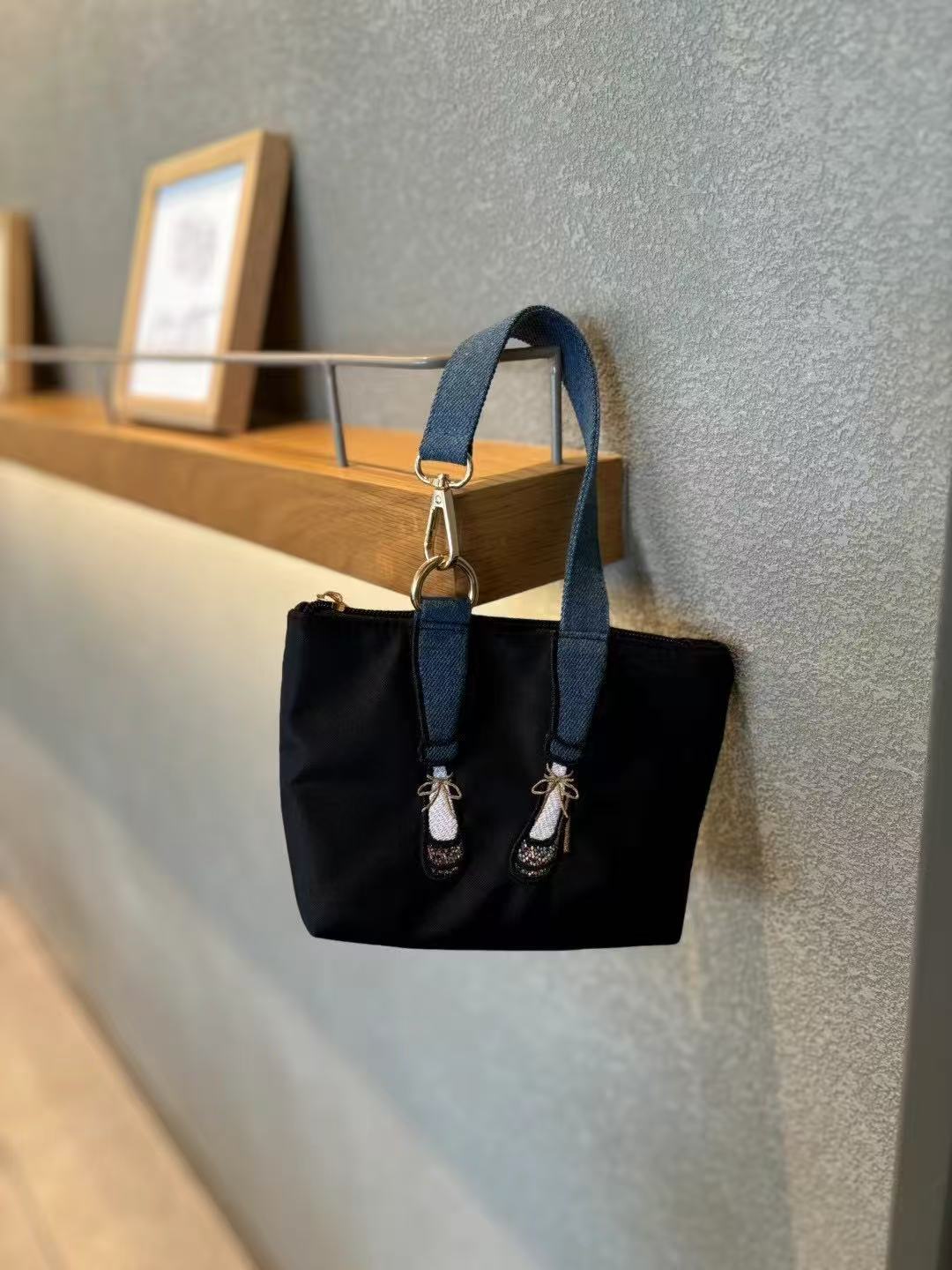 패션 자수 제로 월렛 방수 나일론 패브릭 가방 여성용  - Embroidery Bag 리뷰 및 가격