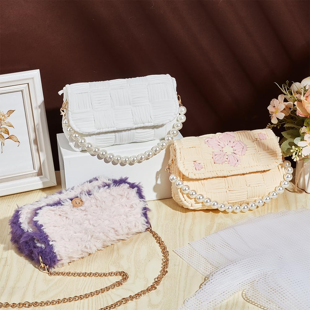 1-4개 플라스틱 메시 캔버스 시트 자수 투명 메시 빈 - Embroidery Bag 리뷰 및 가격