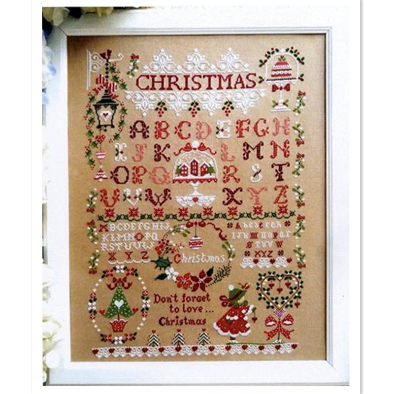 크리스마스 소녀 크로스 스티치 키트, 크리스마스 선물, - Embroidery Xmas Designs 리뷰 및 가격