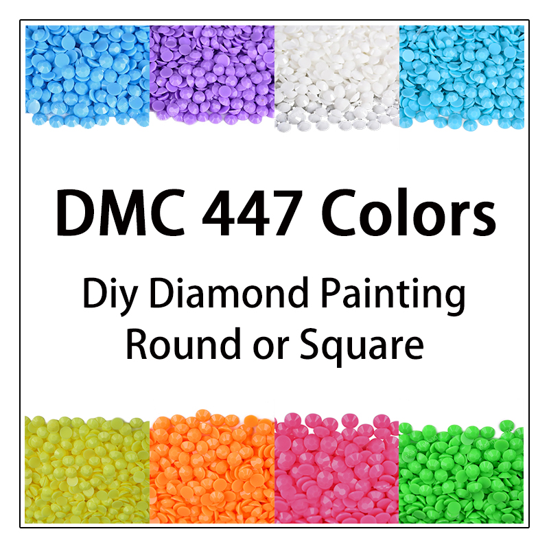 DMC 447 색상 5D Diy 다이아몬드 페인팅 드릴 - Embroidery Uae 리뷰 및 가격