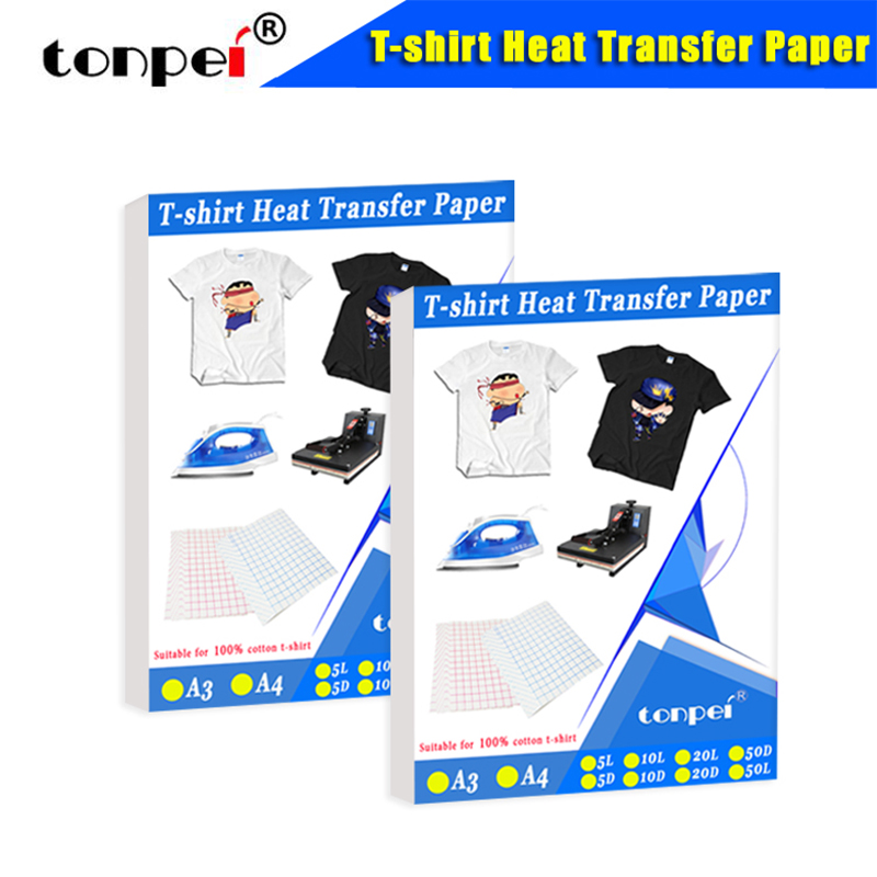 T 셔츠 열 전사 용지, 명암 색상 100% 면 직물  - Transfer Paper Carbon 리뷰 및 가격