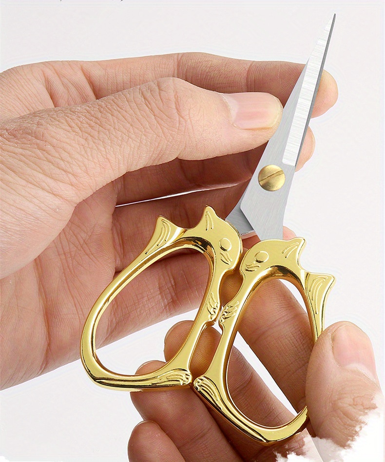 1PCS 스테인레스 스틸 크로스 자수 작은 가위 수제  - Embroidery Scissors Small 리뷰 및 가격