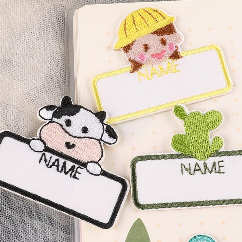 자수 이름 패치 학교 가방 및 일상 사용 항목에 쉽게  - Embroidery Name 리뷰 및 가격