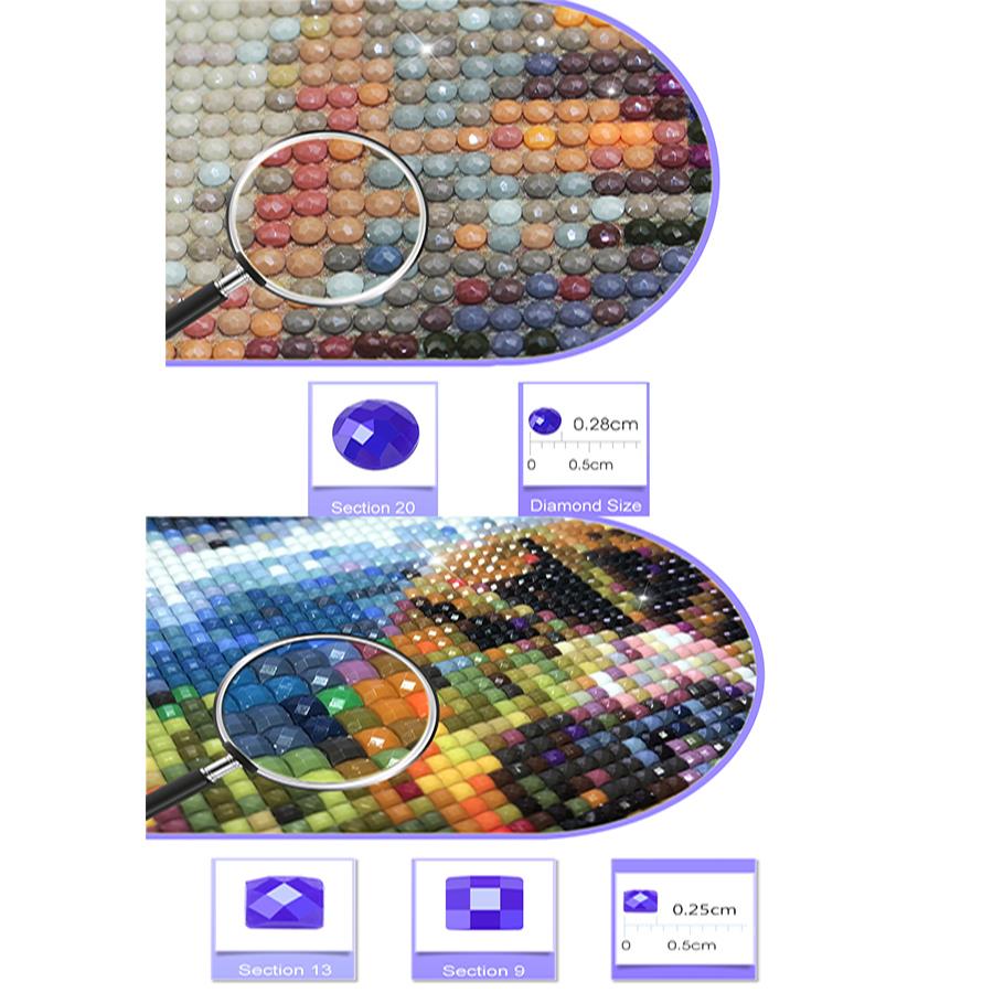 다이아몬드 페인팅 이슬람 텍스트 이미지, 풀 스퀘어,  - Embroidery Hd Images 리뷰 및 가격