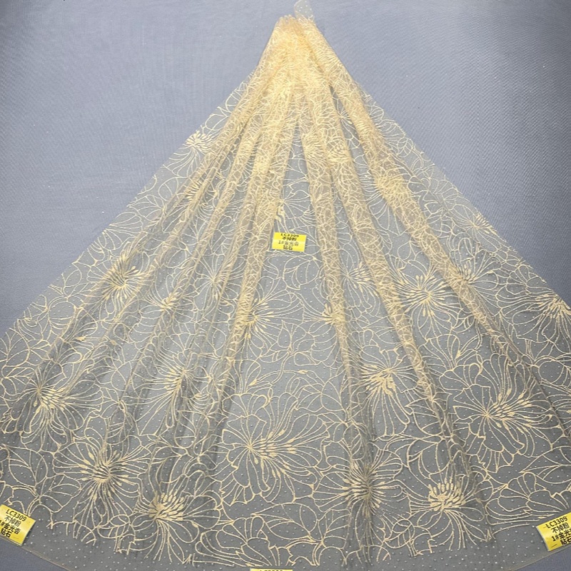 2026 라이트 그린 핫세일 패션 디자인 아프리카 글리 - Embroidery Net Fabric 리뷰 및 가격