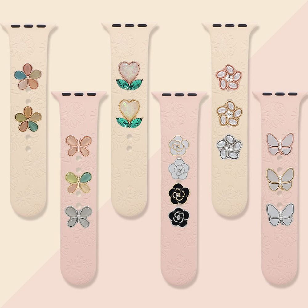 다이아몬드 시계 밴드 장식 못, 브로치 금속 손목 벨트 - Embroidery Bracelet 리뷰 및 가격