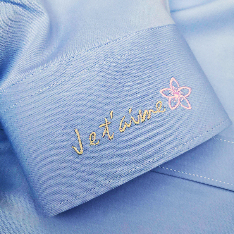 로고 맞춤 자수 로고 셔츠 남자친구 커플용 고급 화이트 - Embroidery Name Designs 리뷰 및 가격