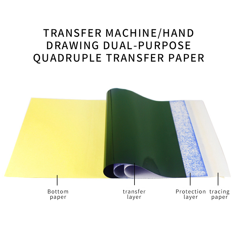 A4 열전사 타투 스텐실 용지 4겹 카본 전사 복사 용 - Transfer Paper Carbon 리뷰 및 가격
