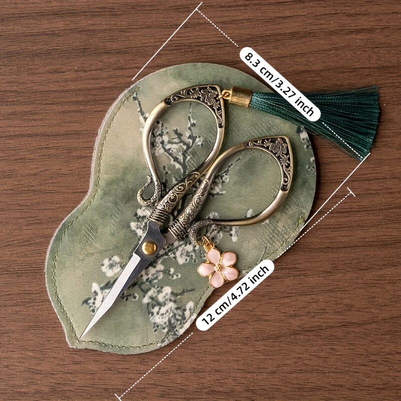 중국 빈티지 미니 자수 가위, 태슬 장식 공예 가위,  - Embroidery Scissors Small 리뷰 및 가격