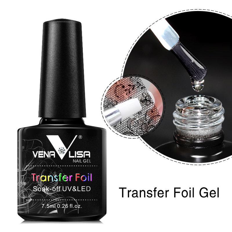 Venalisa 7.5ml 전송 호일 젤 매니큐어 LE - Transfer Paper Carbon 리뷰 및 가격