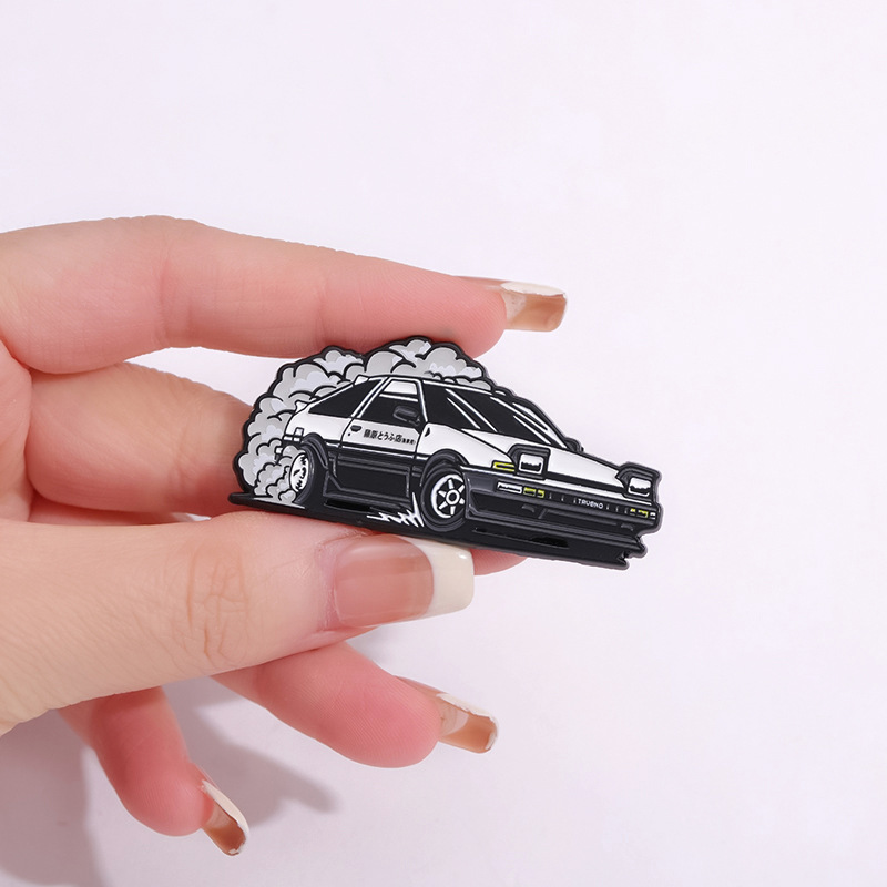 AE86 이니셜 D JDM 드리프트 자동차 에나멜 핀  - Embroidery Name 리뷰 및 가격