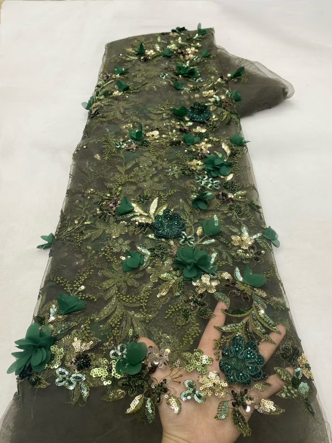 쿠미야 여성 드레스 자수 비즈 네트 레이스 스팽글 웨딩 - Embroidery Net Fabric 리뷰 및 가격