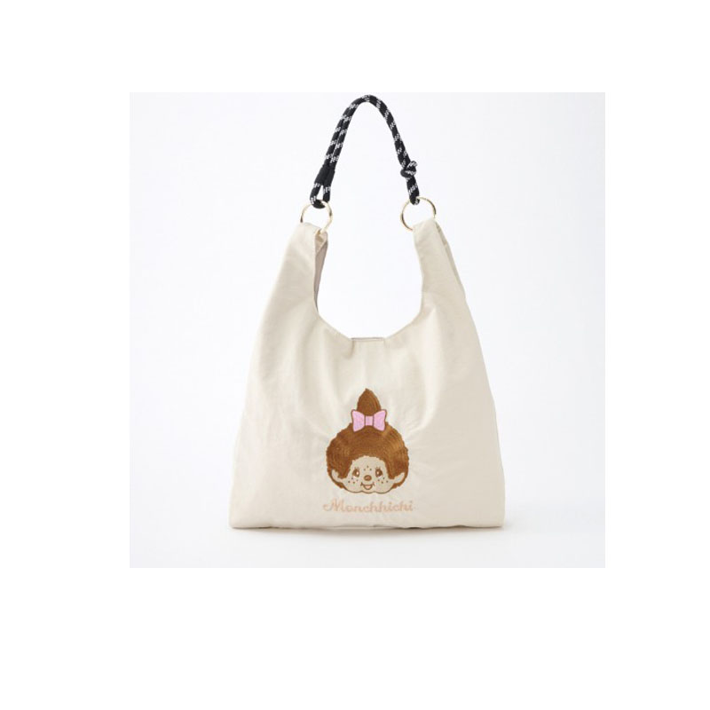 일본 모닉치 자수 토트백 대용량 레저 핸드 레딩 싱글  - Embroidery Bag 리뷰 및 가격