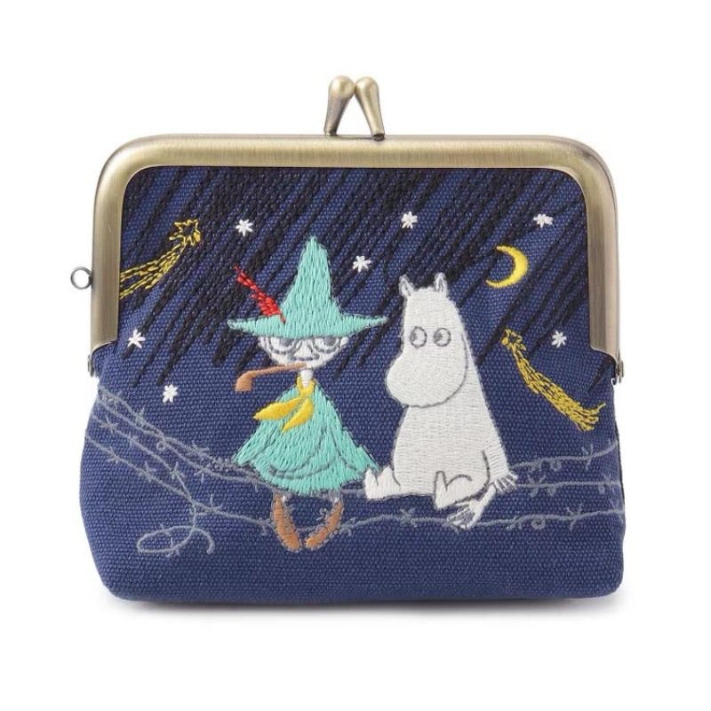 핫 애니메이션 무민 카와이 시리즈 수납 가방 창의적인  - Embroidery Bag 리뷰 및 가격