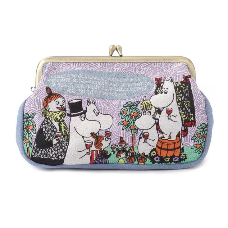 핫 애니메이션 무민 카와이 시리즈 수납 가방 창의적인  - Embroidery Bag 리뷰 및 가격
