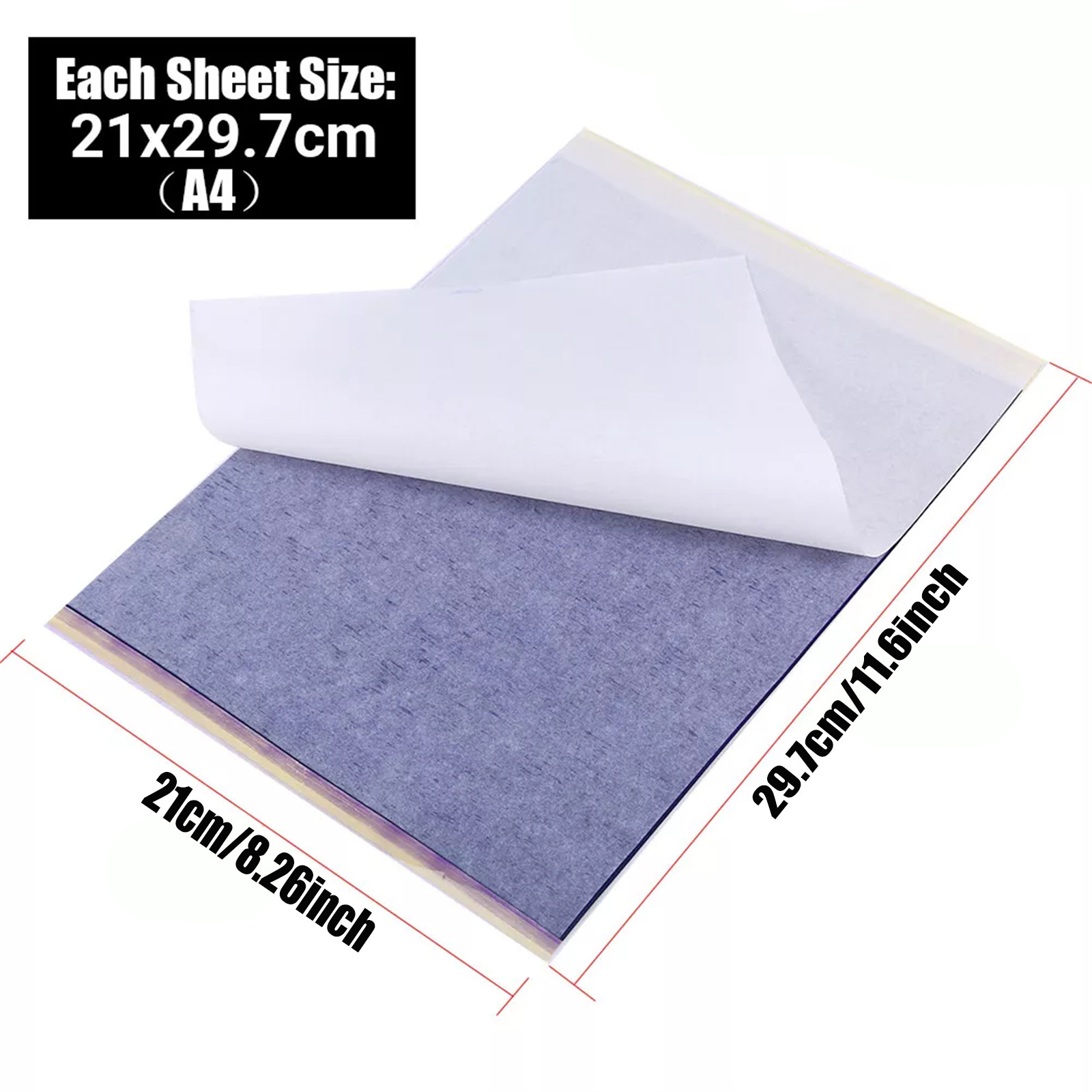 100PCS 전문가용 타투 전사지 A4 타투 스텐실 종 - Transfer Paper Carbon 리뷰 및 가격