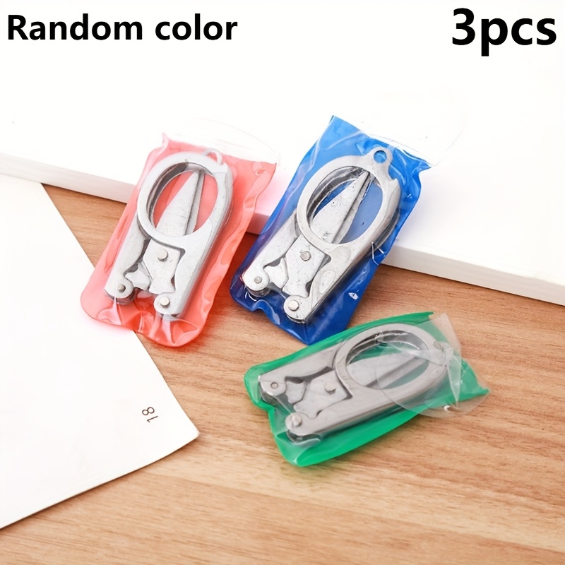 3개 접이식 가위 포켓 여행용 소형 공예 미니 접이식  - Embroidery Scissors Small 리뷰 및 가격