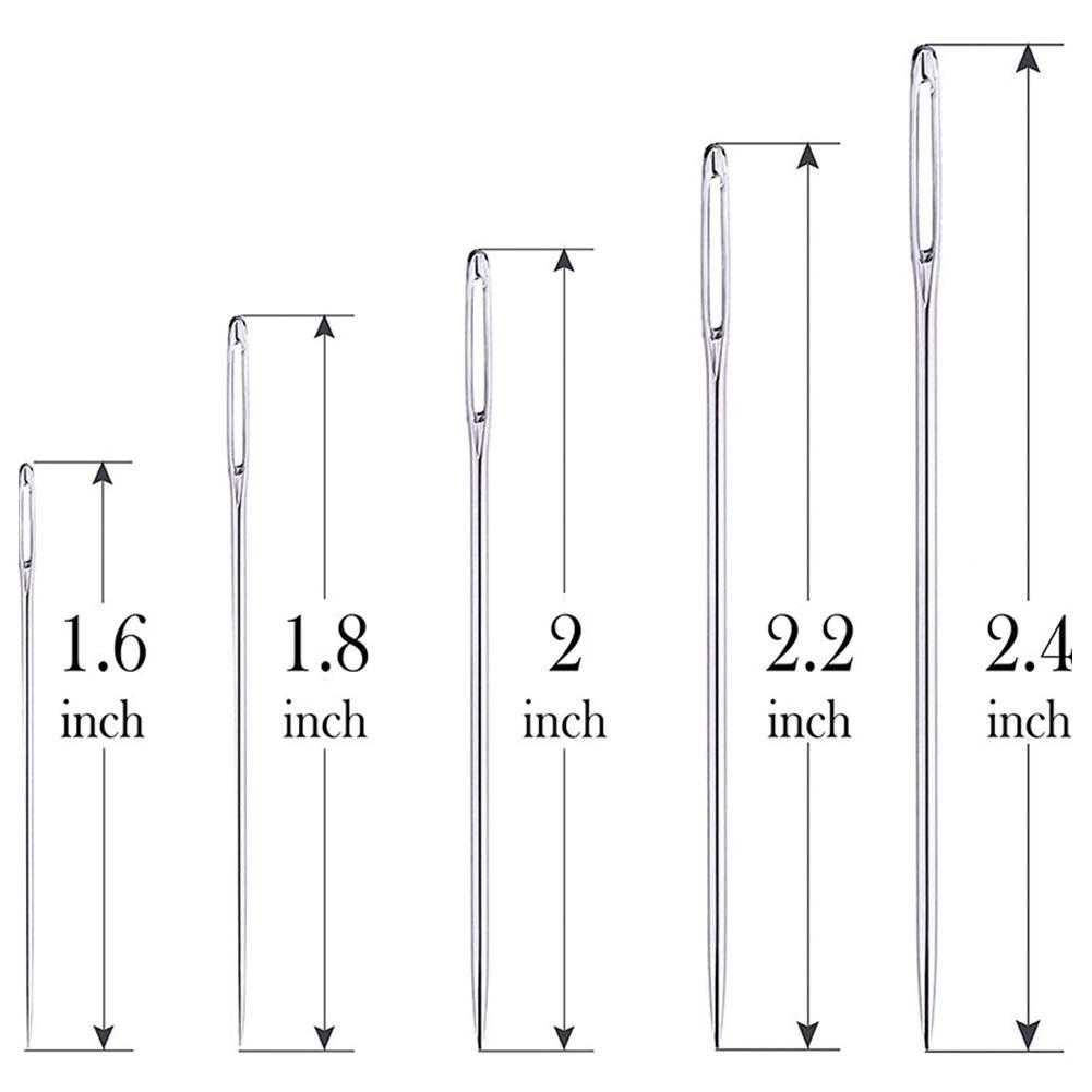 25 Pcs 큰 눈 바느질 바늘 바느질 바늘 수제 가죽 - Embroidery Needle 리뷰 및 가격